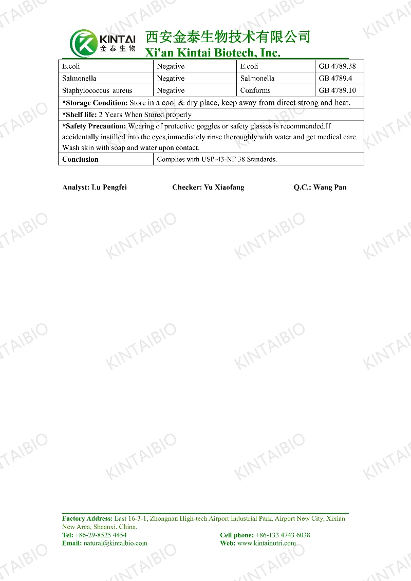 KT-20260410-COA of D-Chiro Inositol Powder02 KT-20260410-COA of D-Chiro Inositol Powder02